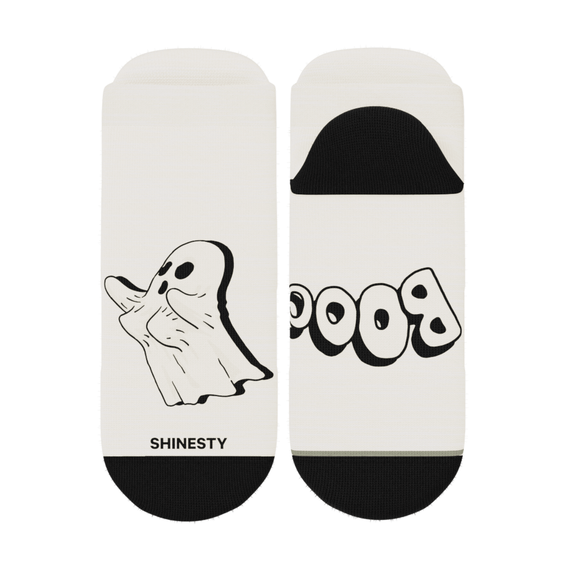 The Possessed Chest | Ghost Heel Hammock™ Ankle Socks