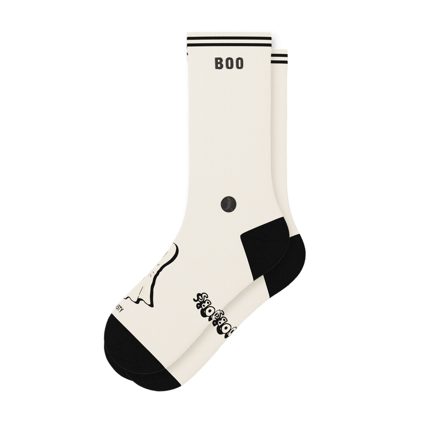 The Possessed Chest | Ghost Heel Hammock™ Crew Socks