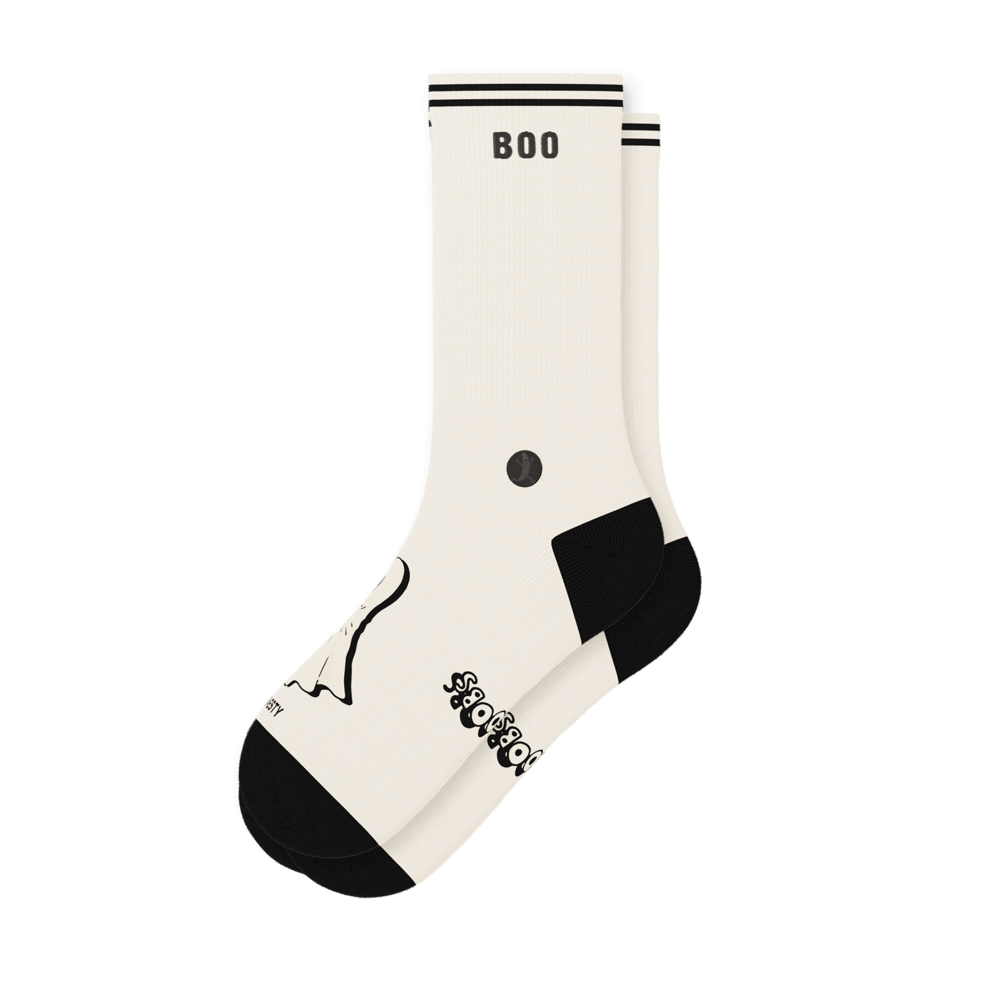 The Possessed Chest | Ghost Heel Hammock™ Crew Socks