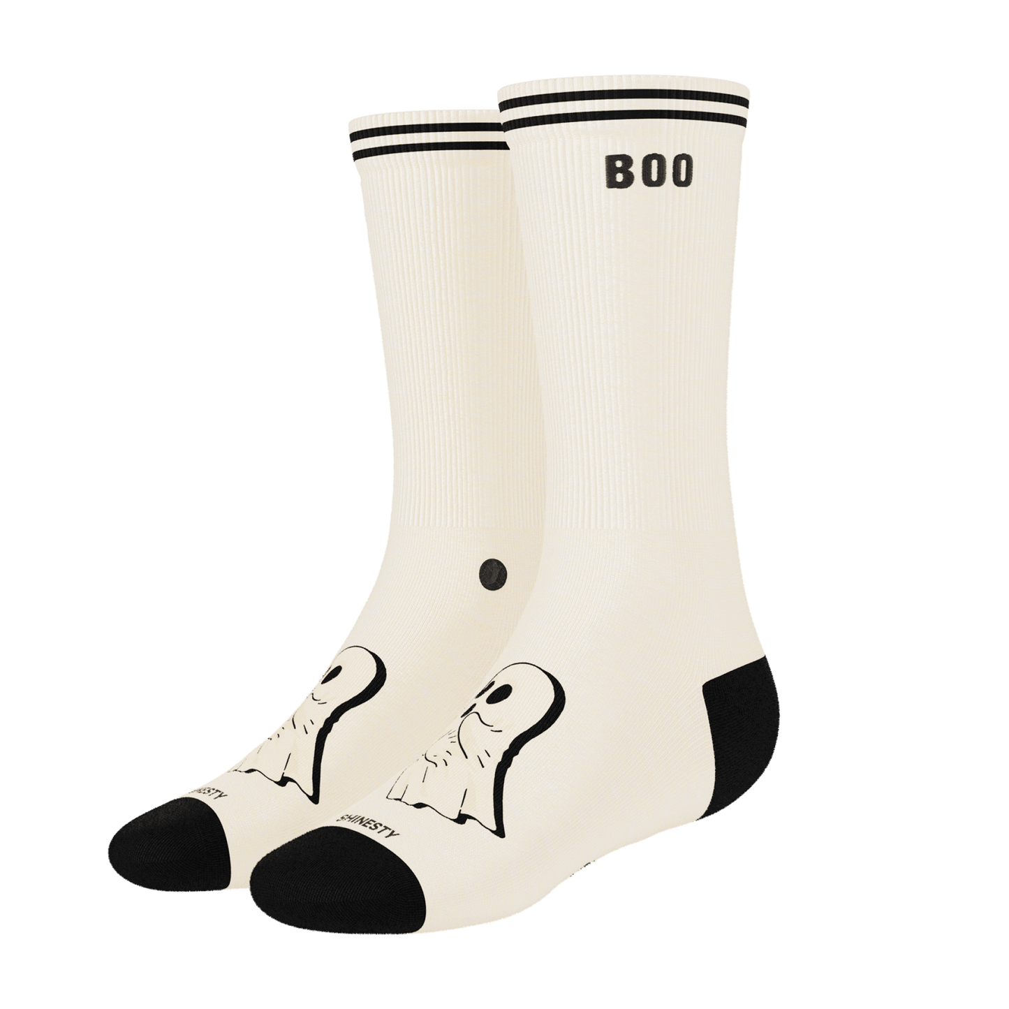 The Possessed Chest | Ghost Heel Hammock™ Crew Socks