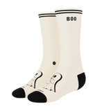The Possessed Chest | Ghost Heel Hammock™ Crew Socks