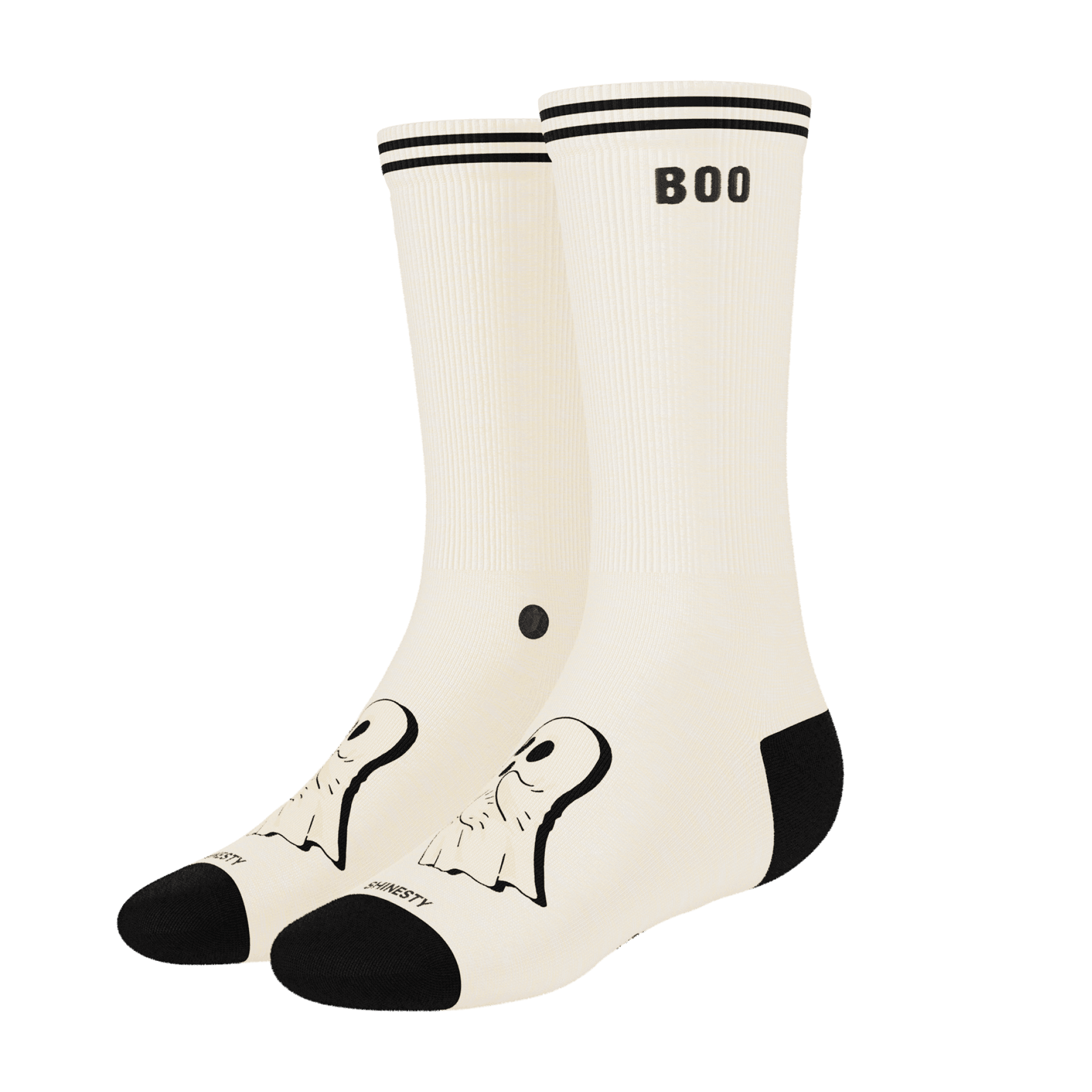 The Possessed Chest | Ghost Heel Hammock™ Crew Socks