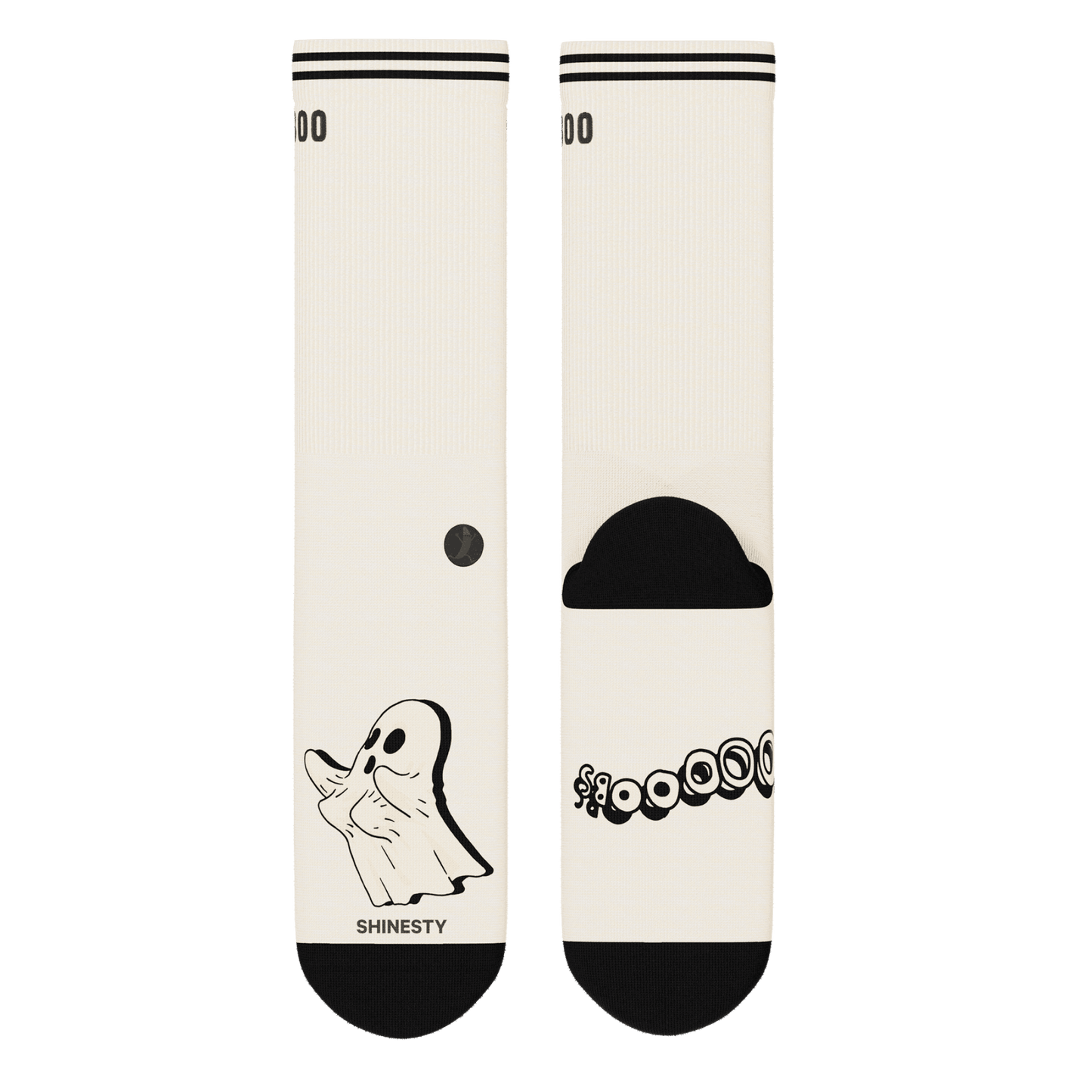 The Possessed Chest | Ghost Heel Hammock™ Crew Socks