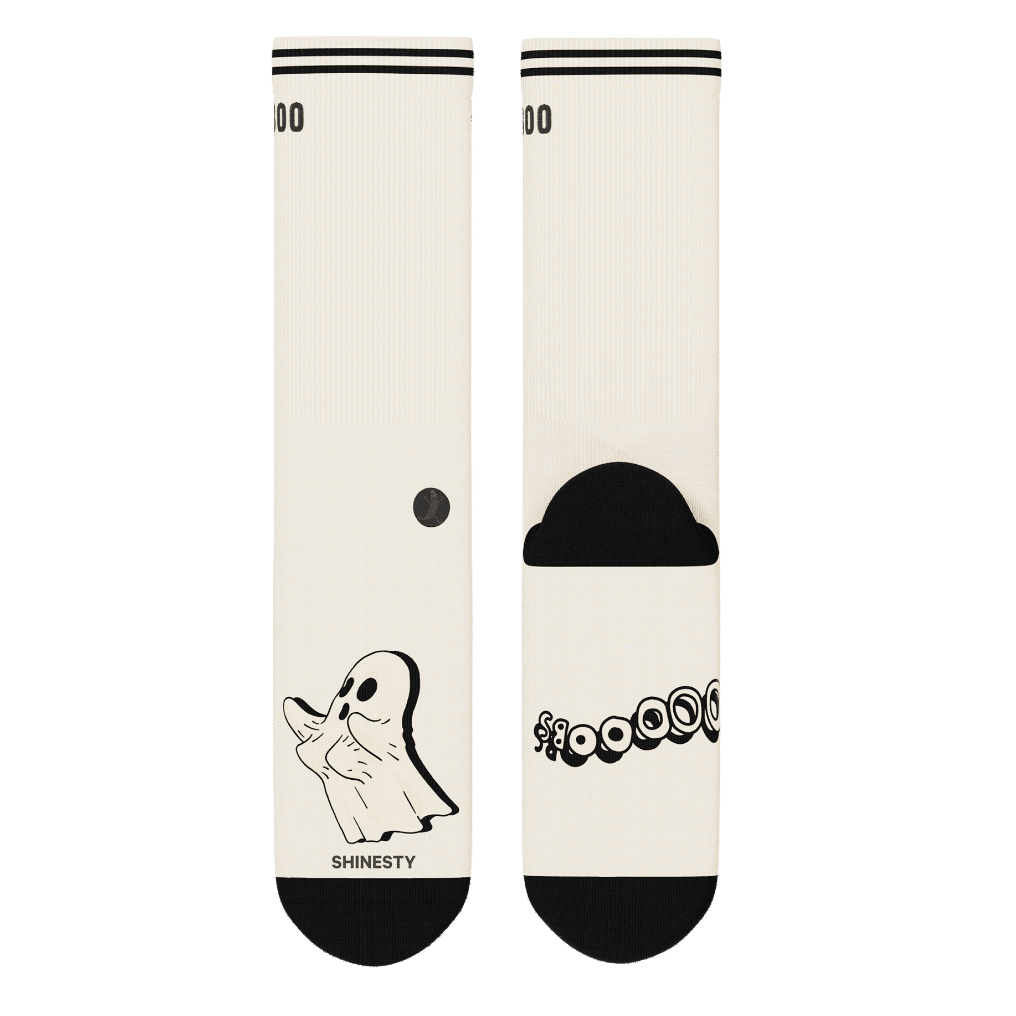 The Possessed Chest | Ghost Heel Hammock™ Crew Socks