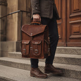The Pre-Historic Convertible - Classy Leather Bags - Flyclothing LLC