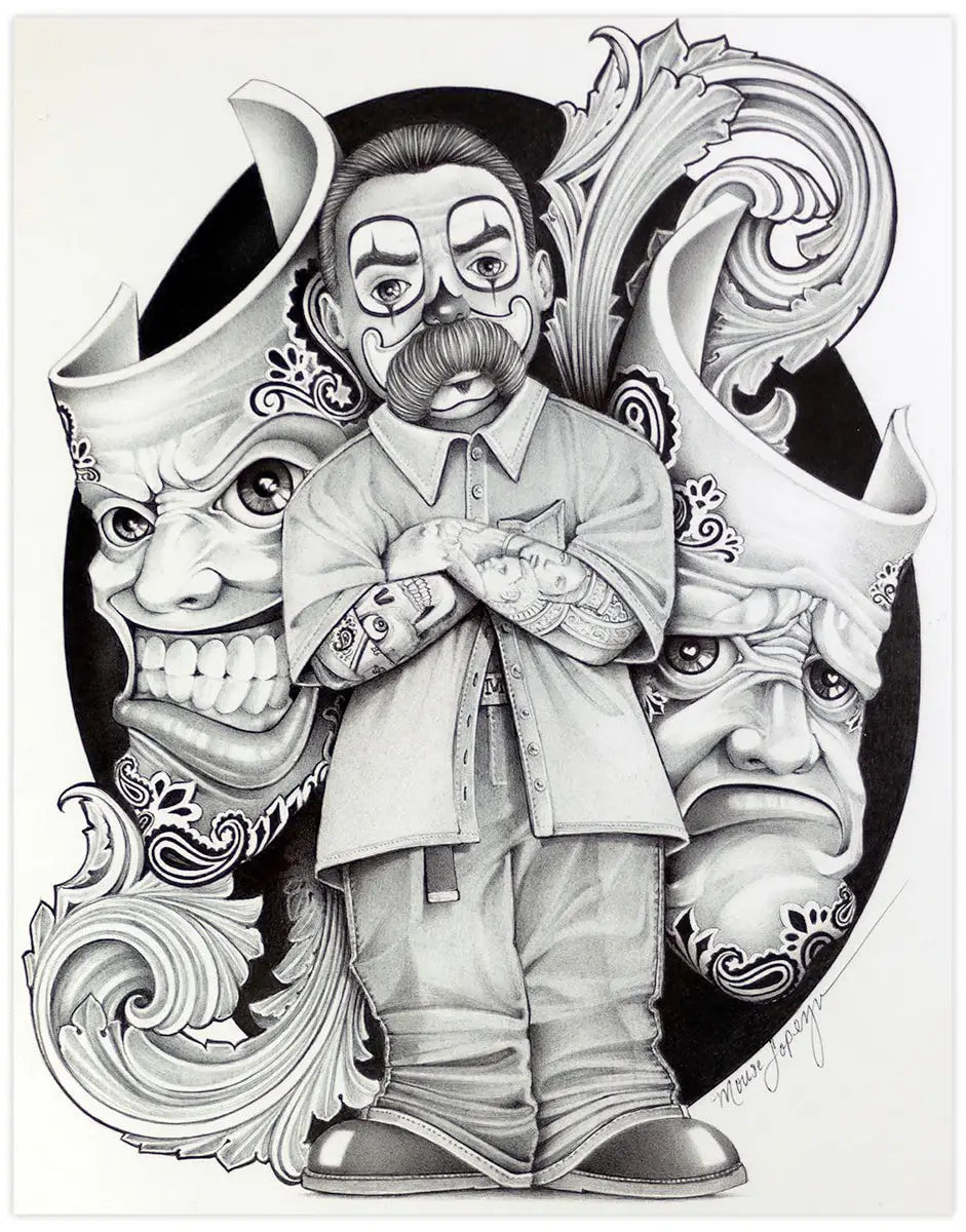 Black Market Art Company Posted Print - Black Market Art Company - Flyclothing LLC