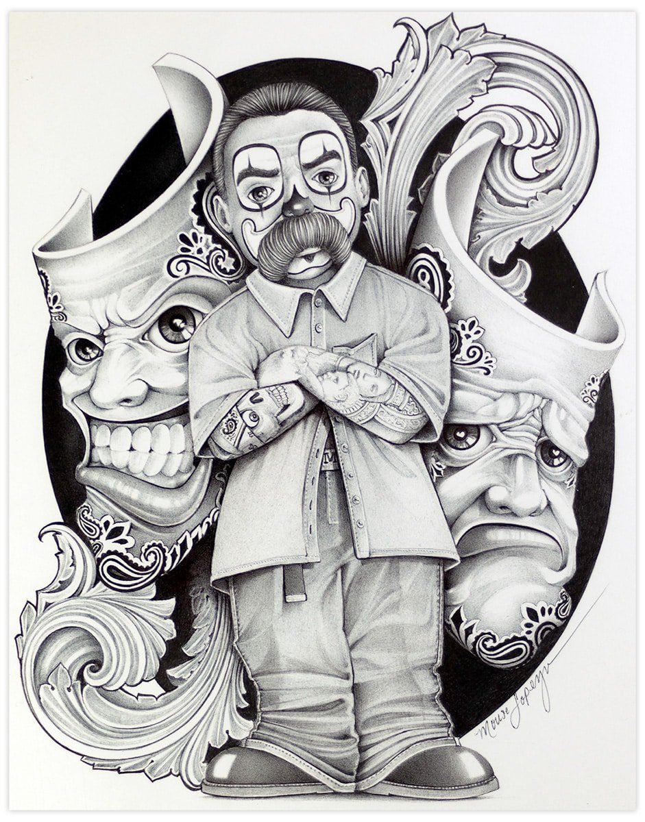 Black Market Art Company Posted Print