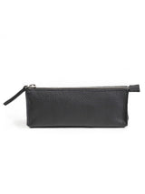Black Leather Stationery Case (set of 2) - Classy Leather Bags - Flyclothing LLC