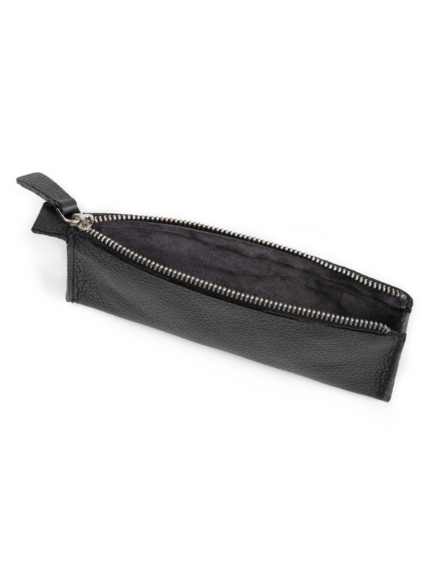 Black Leather Stationery Case (set of 2) - Classy Leather Bags - Flyclothing LLC