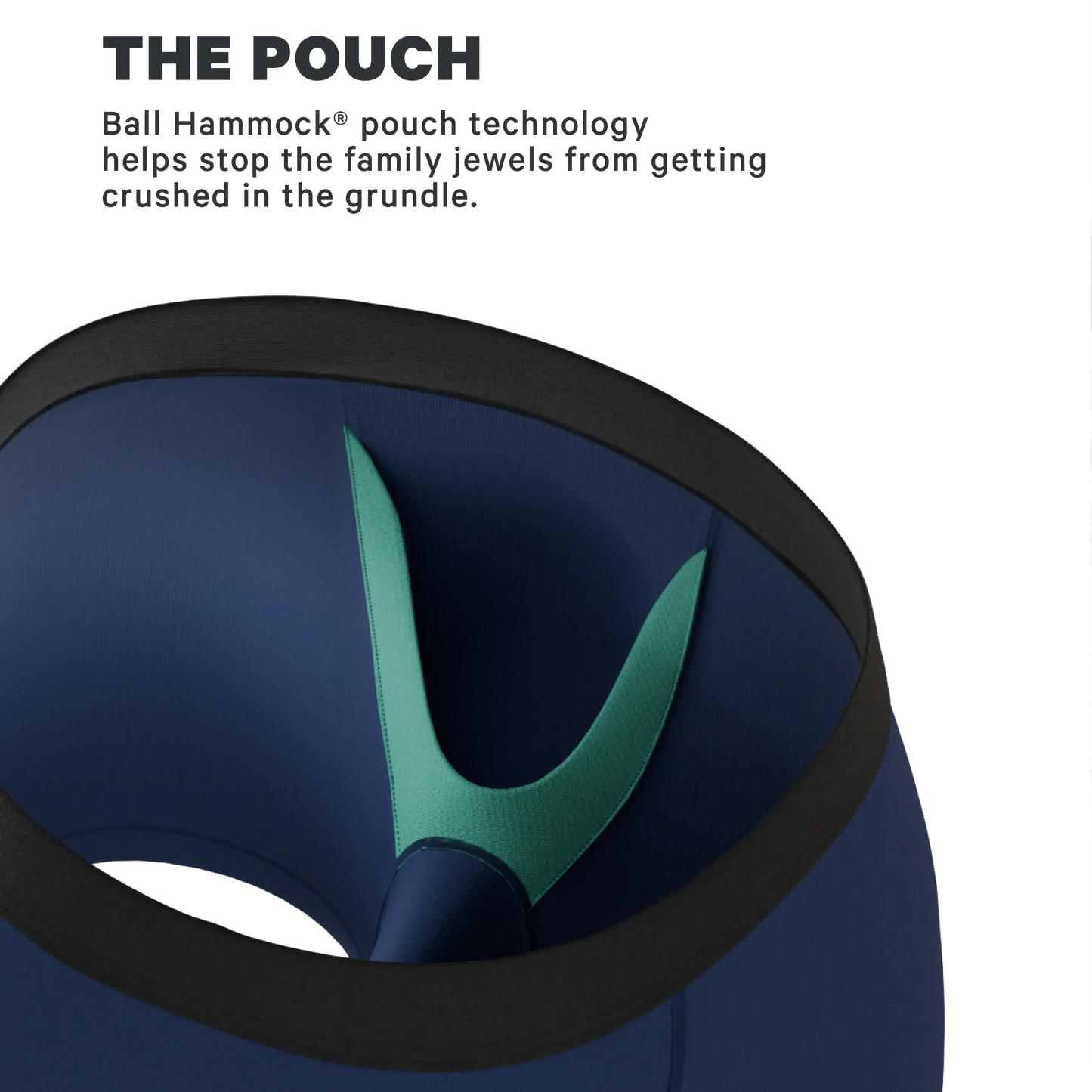 The Big Blue | Navy Fart Proof Ball Hammock® Pouch Underwear - Shinesty - Flyclothing LLC