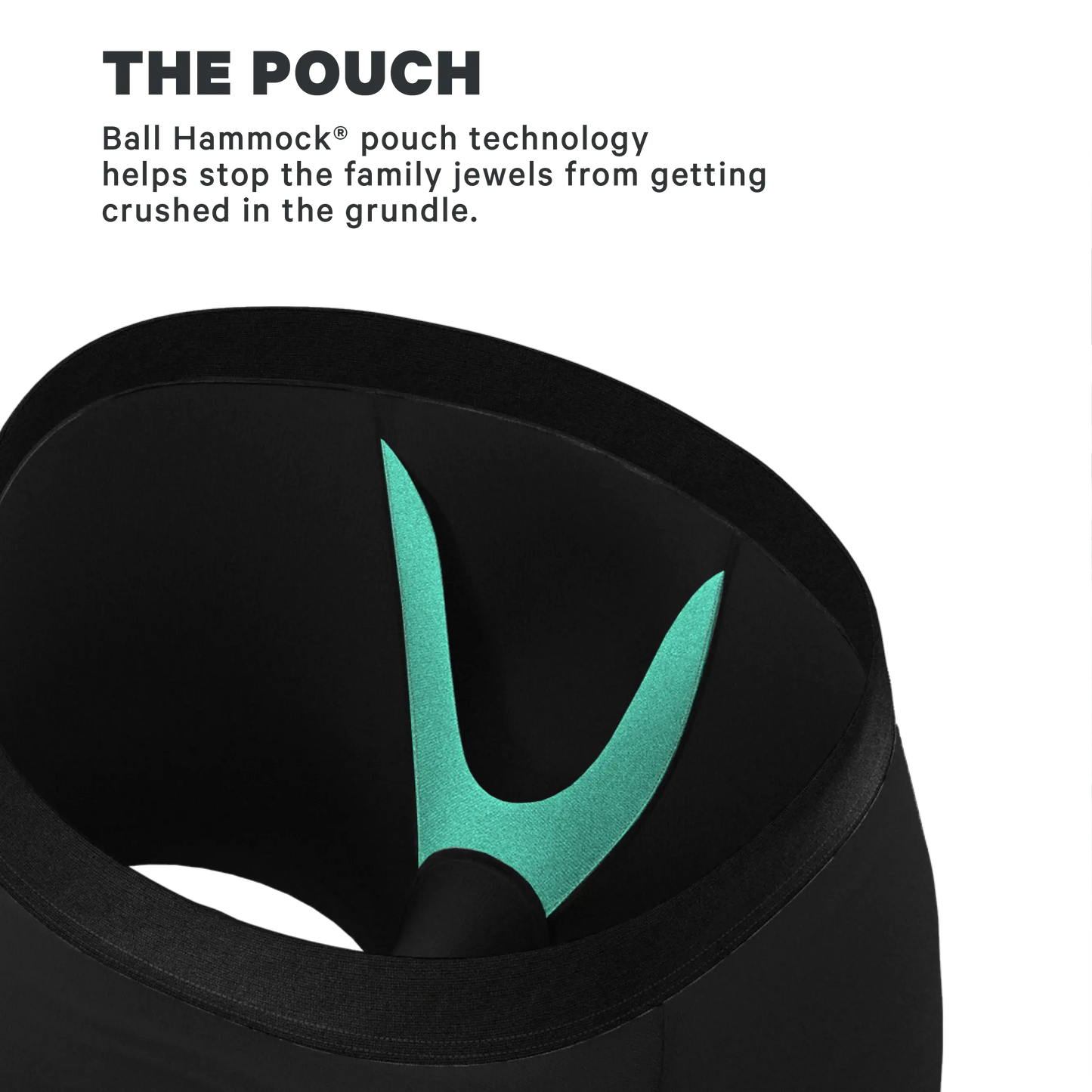 The Threat Level Midnight | Black Fart Proof Ball Hammock® Pouch Underwear - Shinesty - Flyclothing LLC