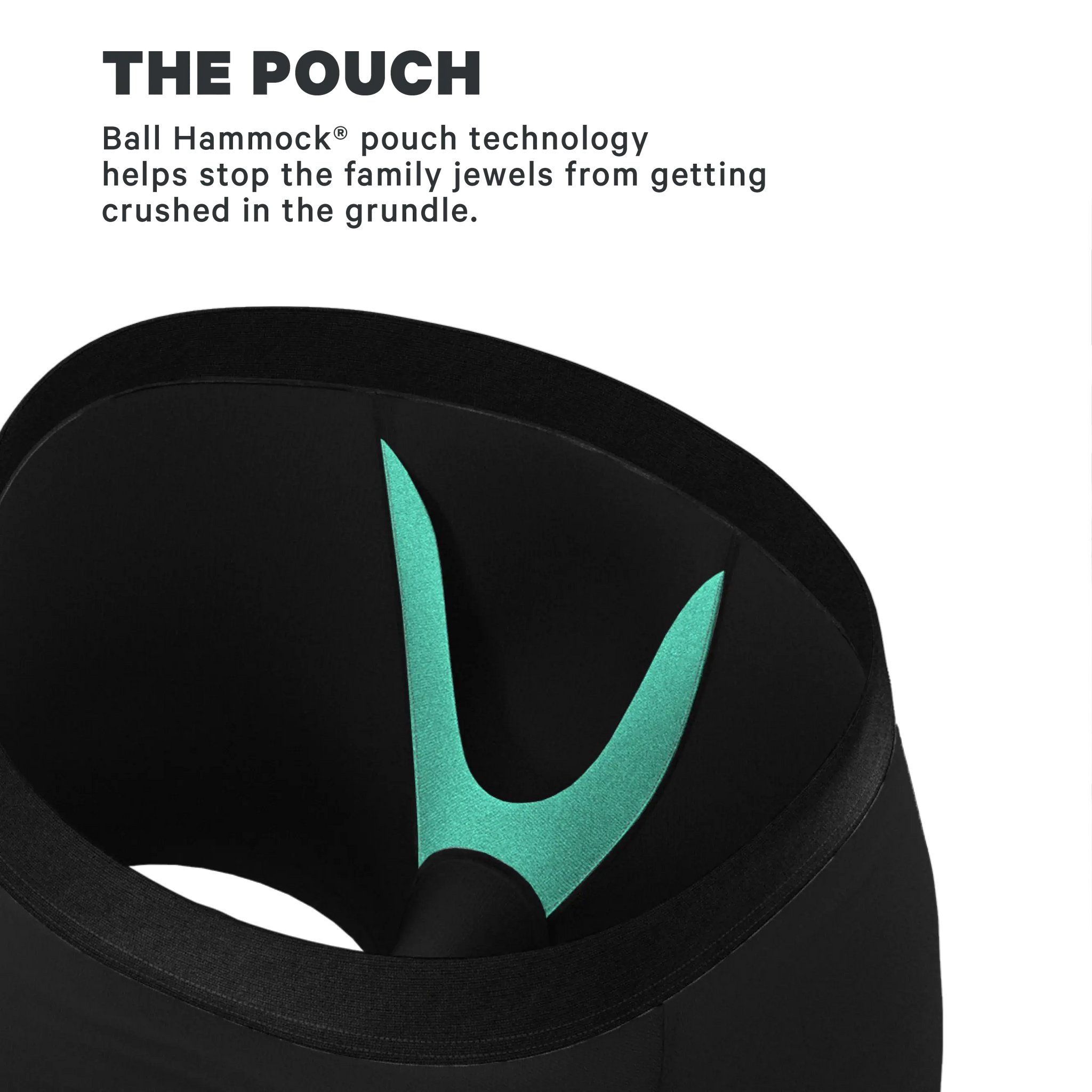 The Threat Level Midnight | Black Fart Proof Ball Hammock® Pouch Underwear - Shinesty - Flyclothing LLC
