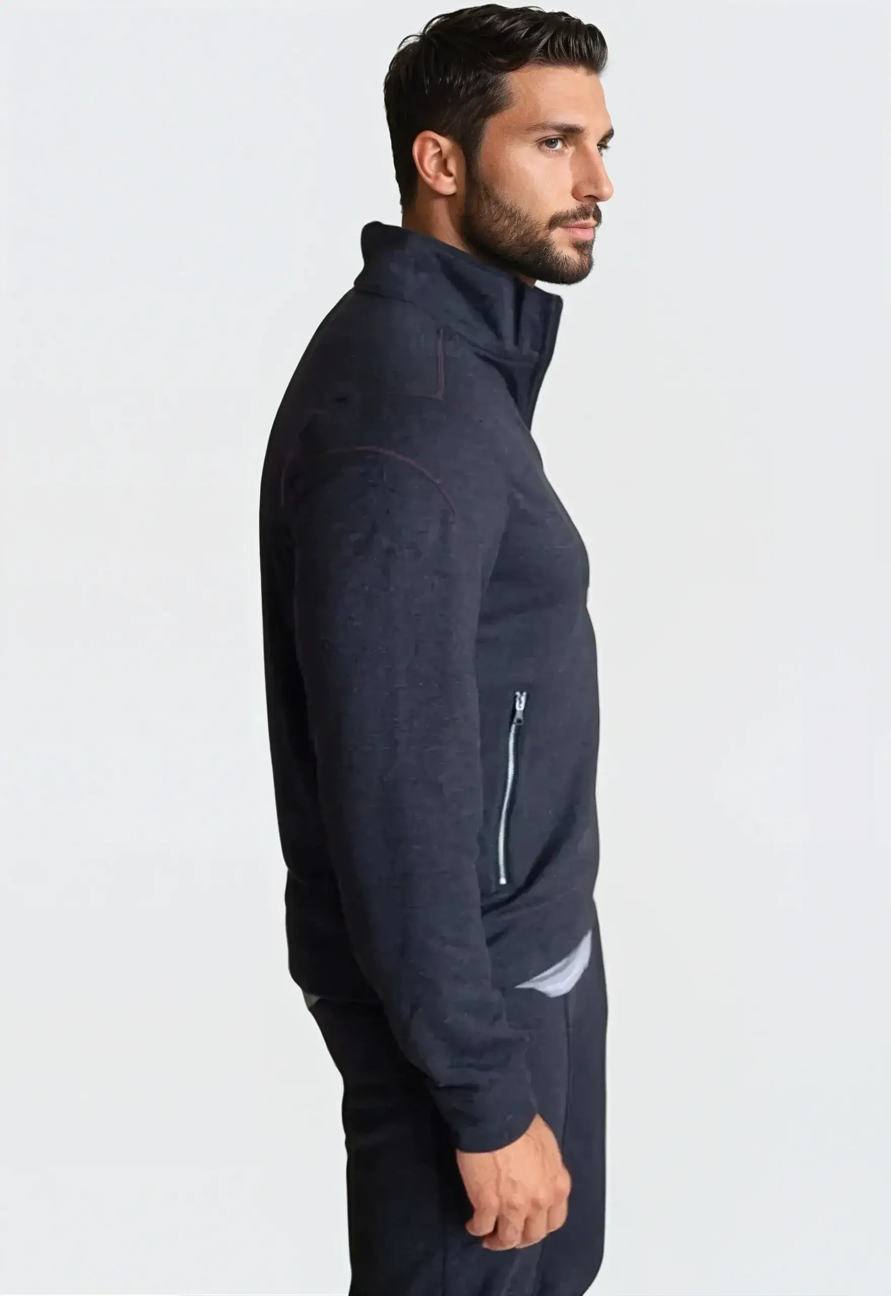 Power Suit Matching Set - Full Zip Sweatshirt & Sweatpant - Buki - Flyclothing LLC