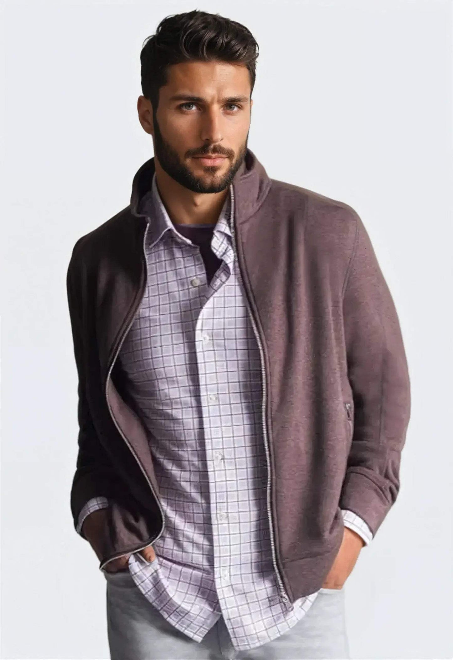 Power Suit Matching Set - Full Zip Sweatshirt & Sweatpant - Buki - Flyclothing LLC