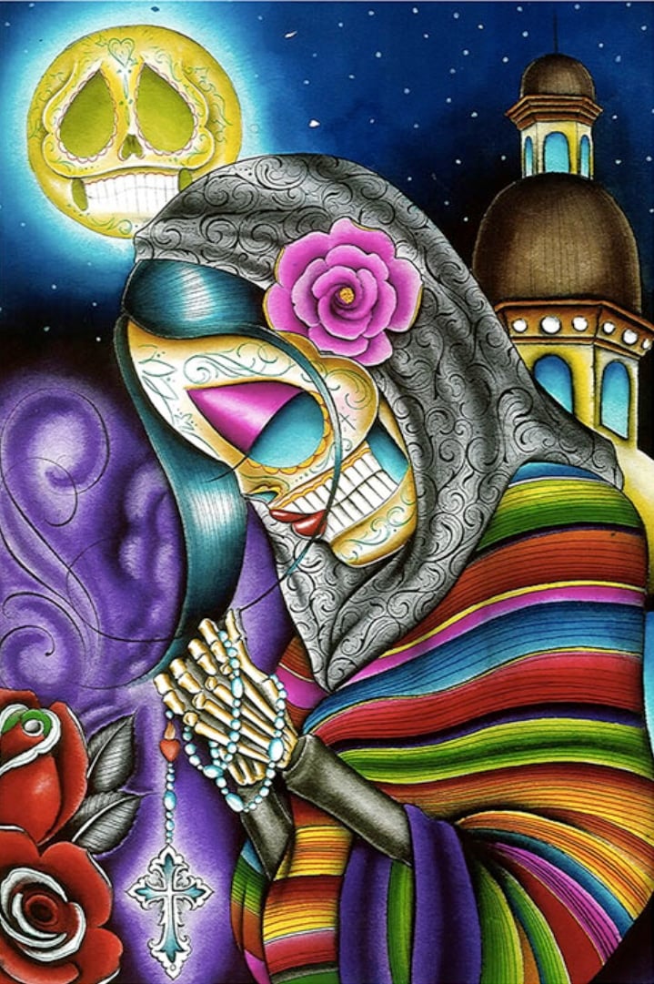 Black Market Art Company Pray for Us Print