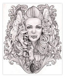 Black Market Art Company Praying Angel Print