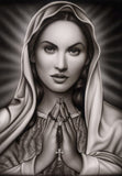 Black Market Art Company Praying Mary Print