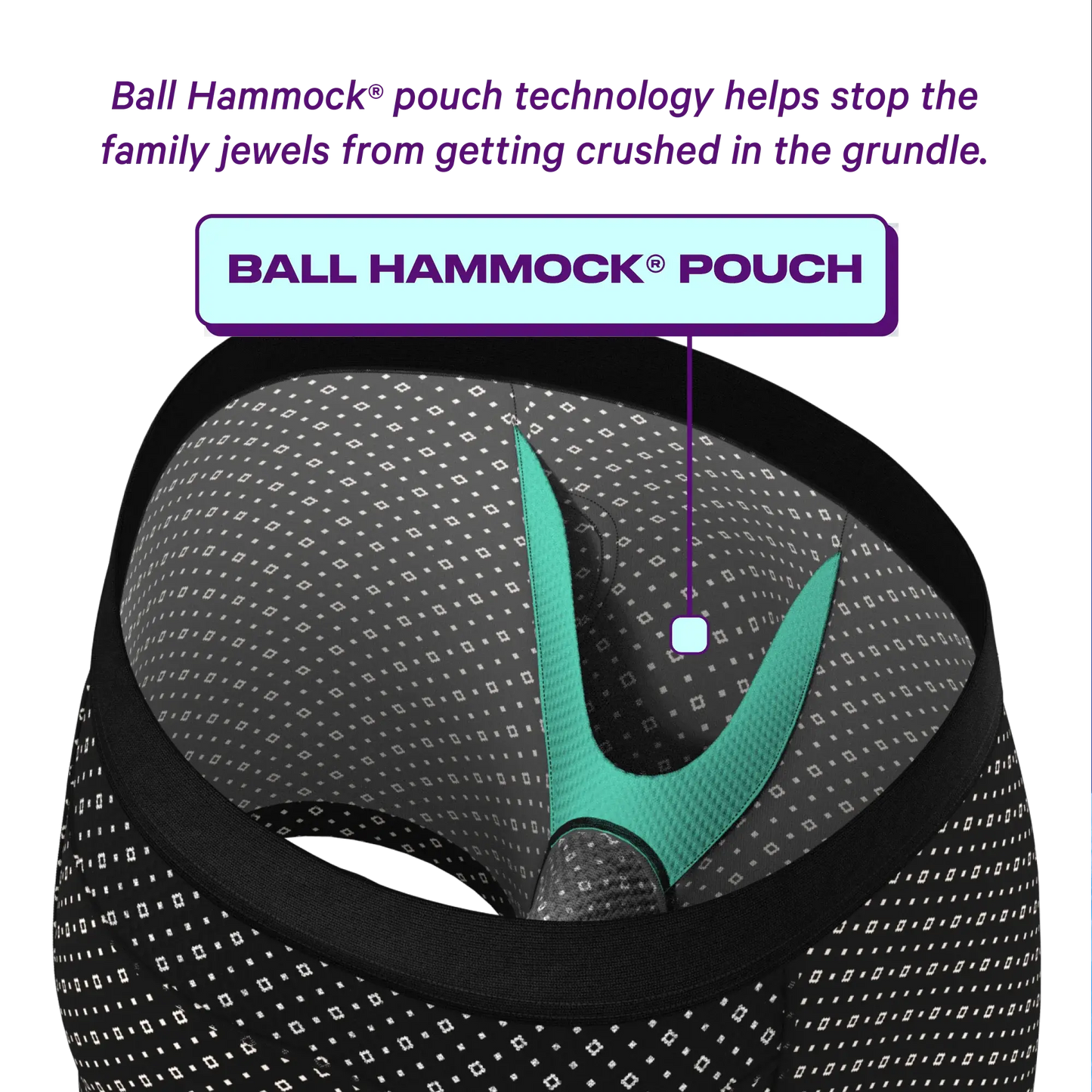 The Precious Stones | Diamond paradICE™ Cooling Ball Hammock® Pouch Underwear - Shinesty - Flyclothing LLC