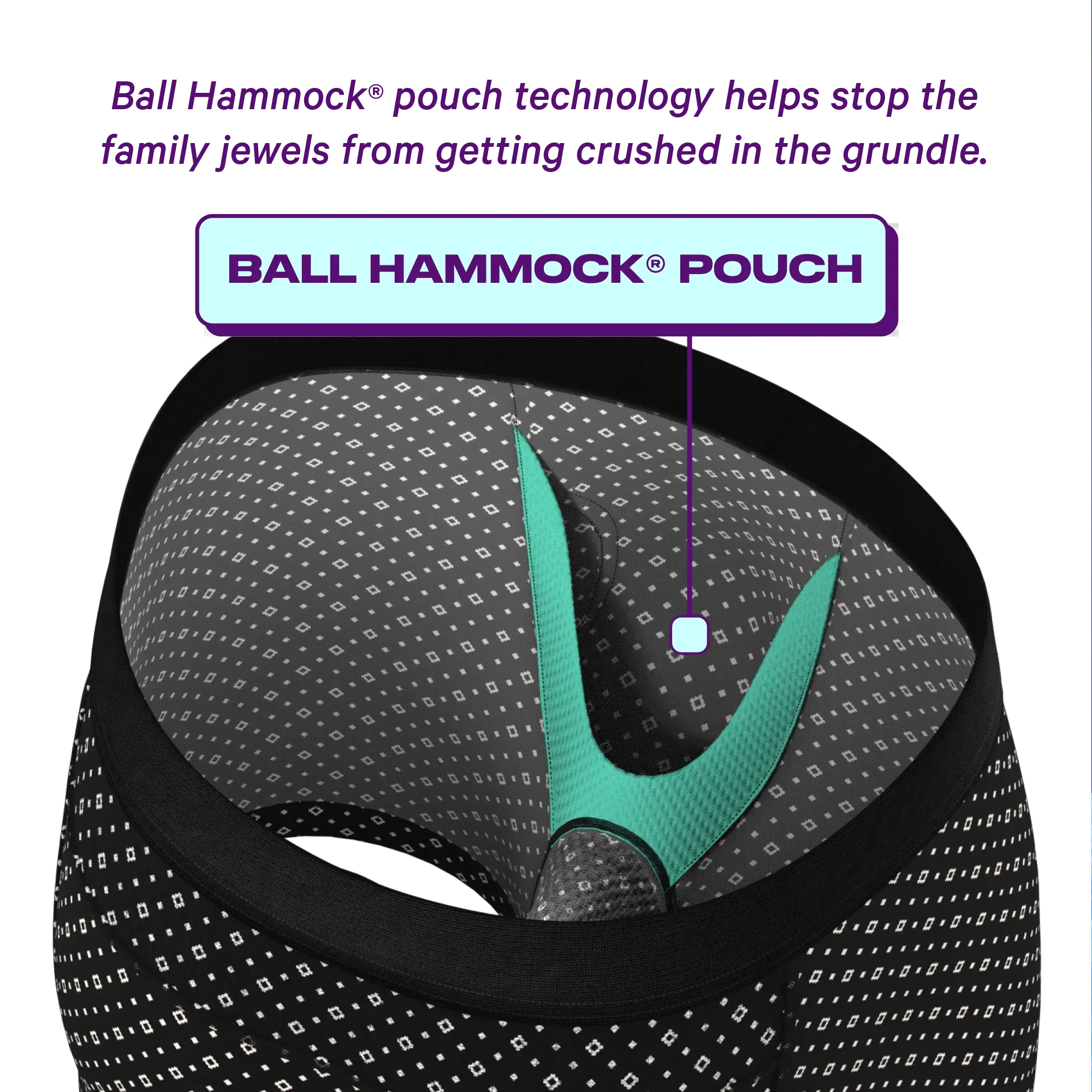 The Precious Stones | Diamond paradICE™ Cooling Ball Hammock® Pouch Underwear - Shinesty - Flyclothing LLC