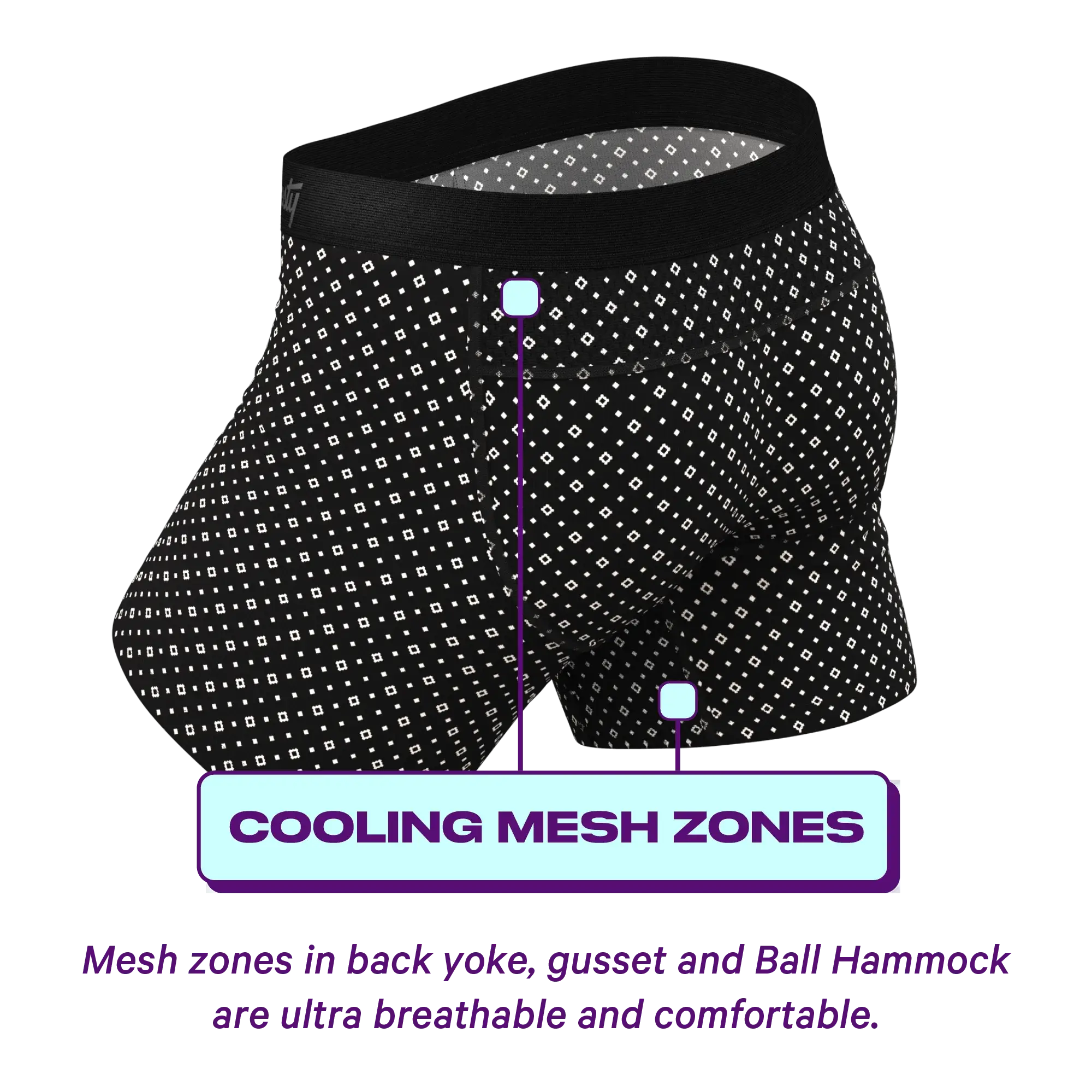 The Precious Stones | Diamond paradICE™ Cooling Ball Hammock® Pouch Underwear - Shinesty - Flyclothing LLC