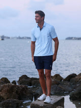 Predator Print Polo - White Water Life - Flyclothing LLC