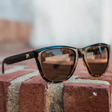 Glossy Black and Tortoise Shell Fade / Amber Premiums - Knockaround - Flyclothing LLC