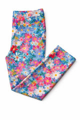 Preppy Floral Leggings - Mila & Rose ® - Flyclothing LLC