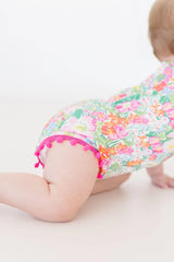 Preppy Petals Pom Pom Romper - Mila & Rose ® - Flyclothing LLC