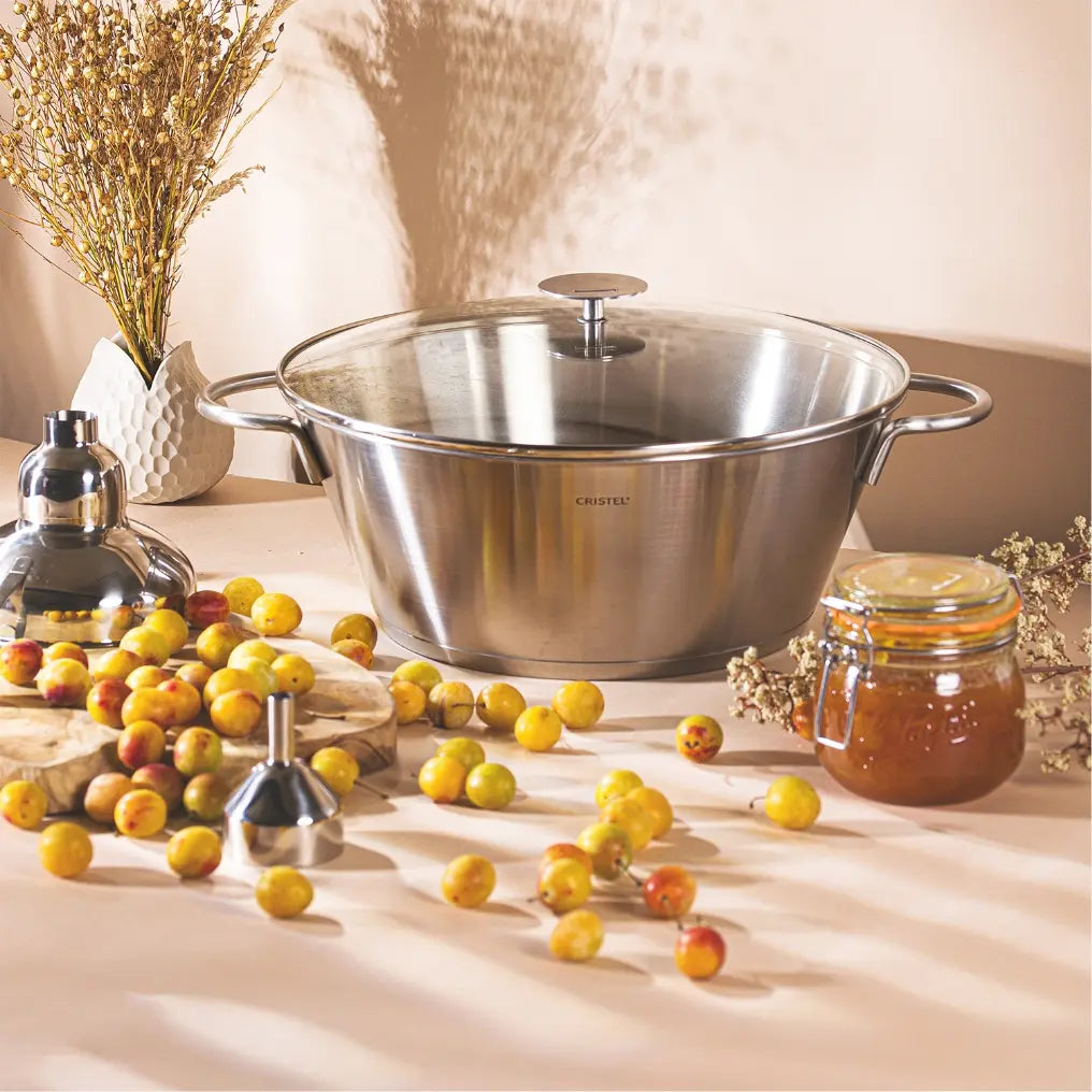 Preserve pan with glass Lid - CRISTEL USA - Flyclothing LLC
