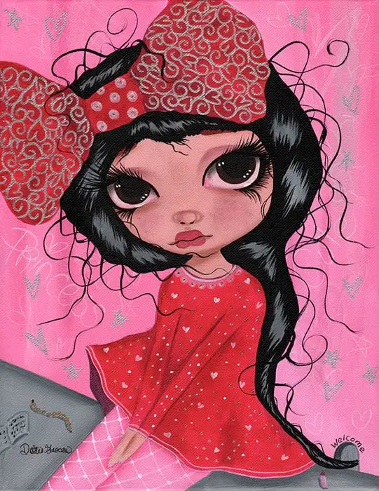 Black Market Art Company Pretty In Pink Print - Black Market Art Company - Flyclothing LLC