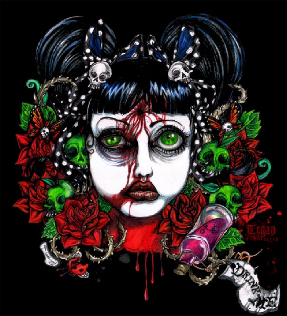 Black Market Art Company Pretty Little Bullet Print