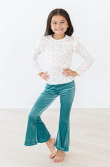 Pretty Pumpkins L/S Ruffle Tee - Mila & Rose ® - Flyclothing LLC