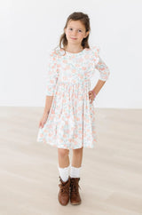 Pretty Pumpkins Ruffle Twirl Dress - Mila & Rose ® - Flyclothing LLC