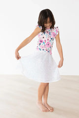 Pretty in Purple S/S Ruffle Tee - Mila & Rose ® - Flyclothing LLC