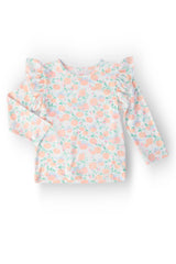 Pretty Pumpkins L/S Ruffle Tee - Mila & Rose ® - Flyclothing LLC