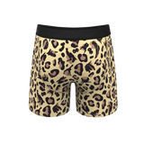 The Primal Passion | Naughty Cheetah Print Ball Hammock® Pouch Underwear With Fly - Shinesty - Flyclothing LLC