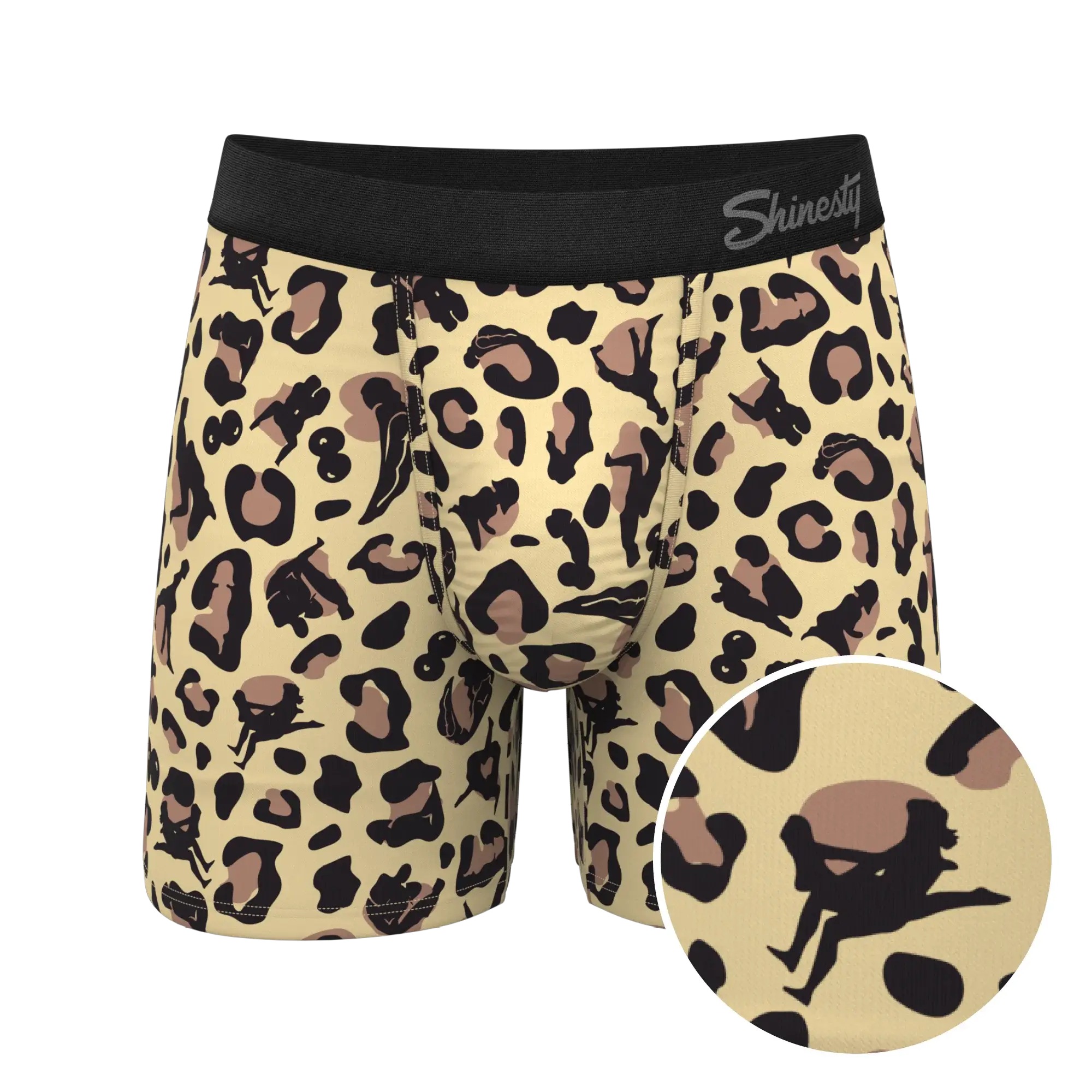 The Primal Passion | Naughty Cheetah Print Ball Hammock® Pouch Underwear - Shinesty - Flyclothing LLC