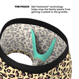 The Primal Passion | Naughty Cheetah Print Ball Hammock® Pouch Trunks Underwear - Shinesty - Flyclothing LLC