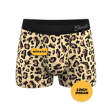 The Primal Passion | Naughty Cheetah Print Ball Hammock® Pouch Trunks Underwear - Shinesty - Flyclothing LLC