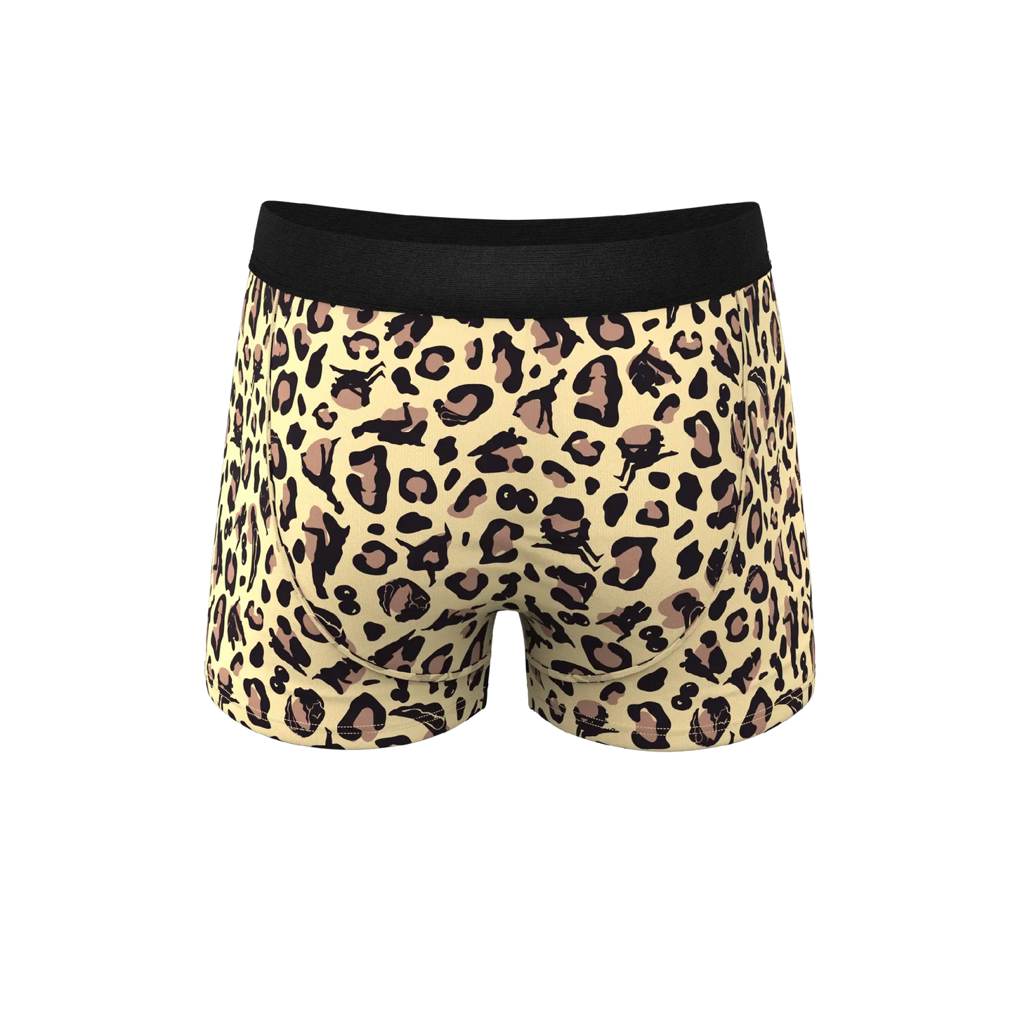 The Primal Passion | Naughty Cheetah Print Ball Hammock® Pouch Trunks Underwear - Shinesty - Flyclothing LLC