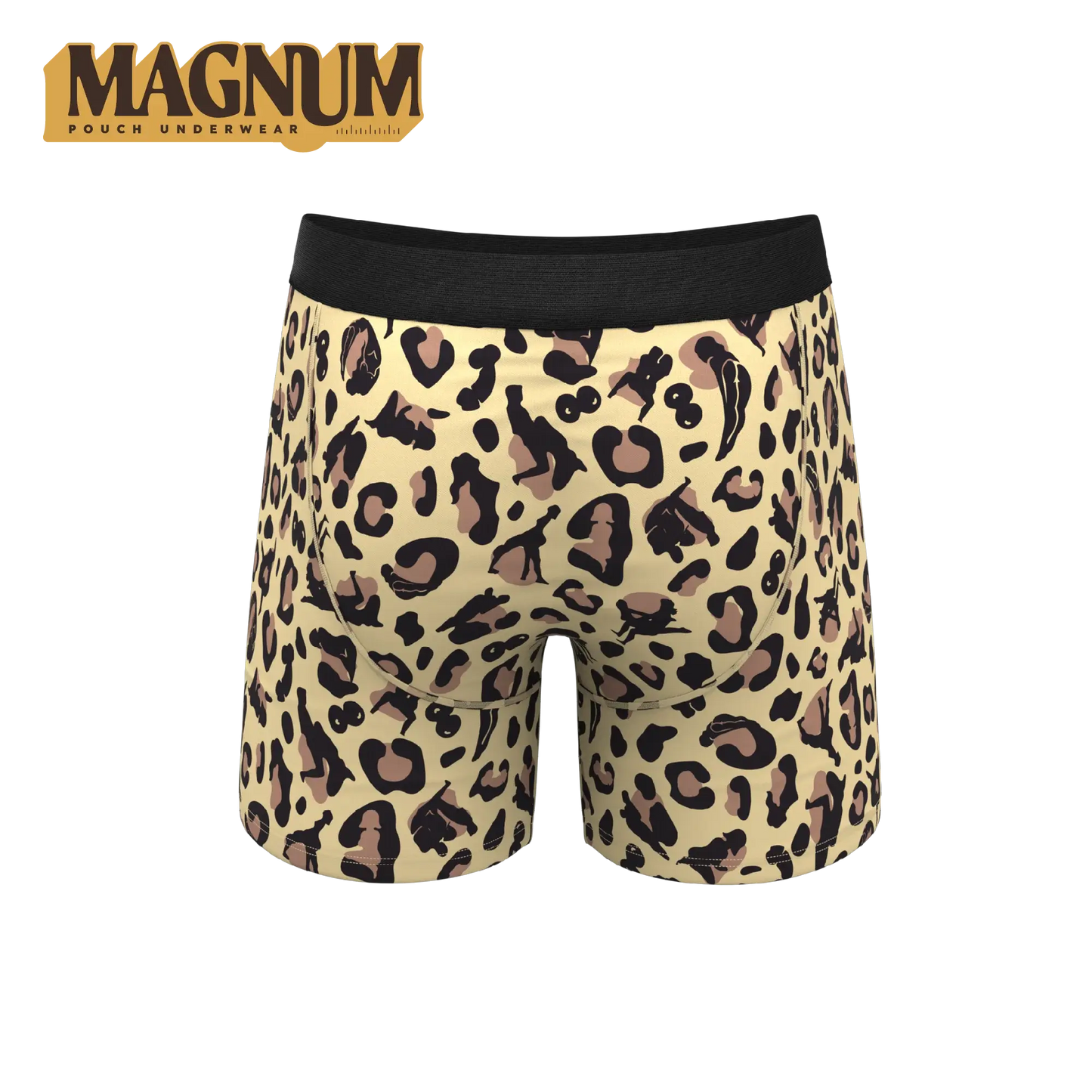 The Primal Passion | Naughty Cheetah Print Ball Hammock® Magnum Big Pouch Underwear - Shinesty - Flyclothing LLC