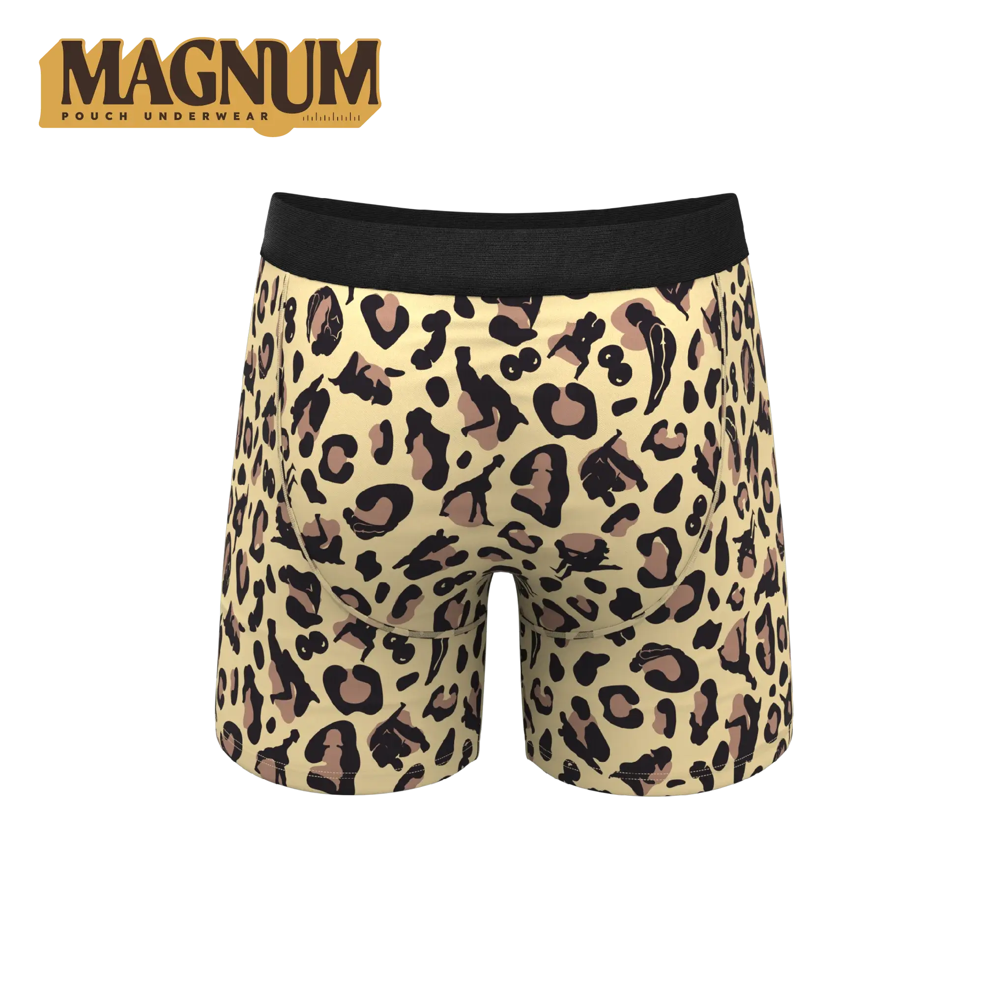 The Primal Passion | Naughty Cheetah Print Ball Hammock® Magnum Big Pouch Underwear - Shinesty - Flyclothing LLC