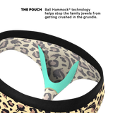 The Primal Passion | Naughty Cheetah Print Ball Hammock® Pouch Underwear Briefs - Shinesty - Flyclothing LLC