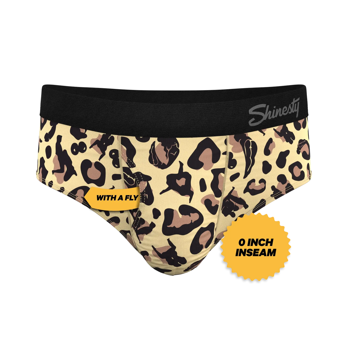 The Primal Passion | Naughty Cheetah Print Ball Hammock® Pouch Underwear Briefs - Shinesty - Flyclothing LLC