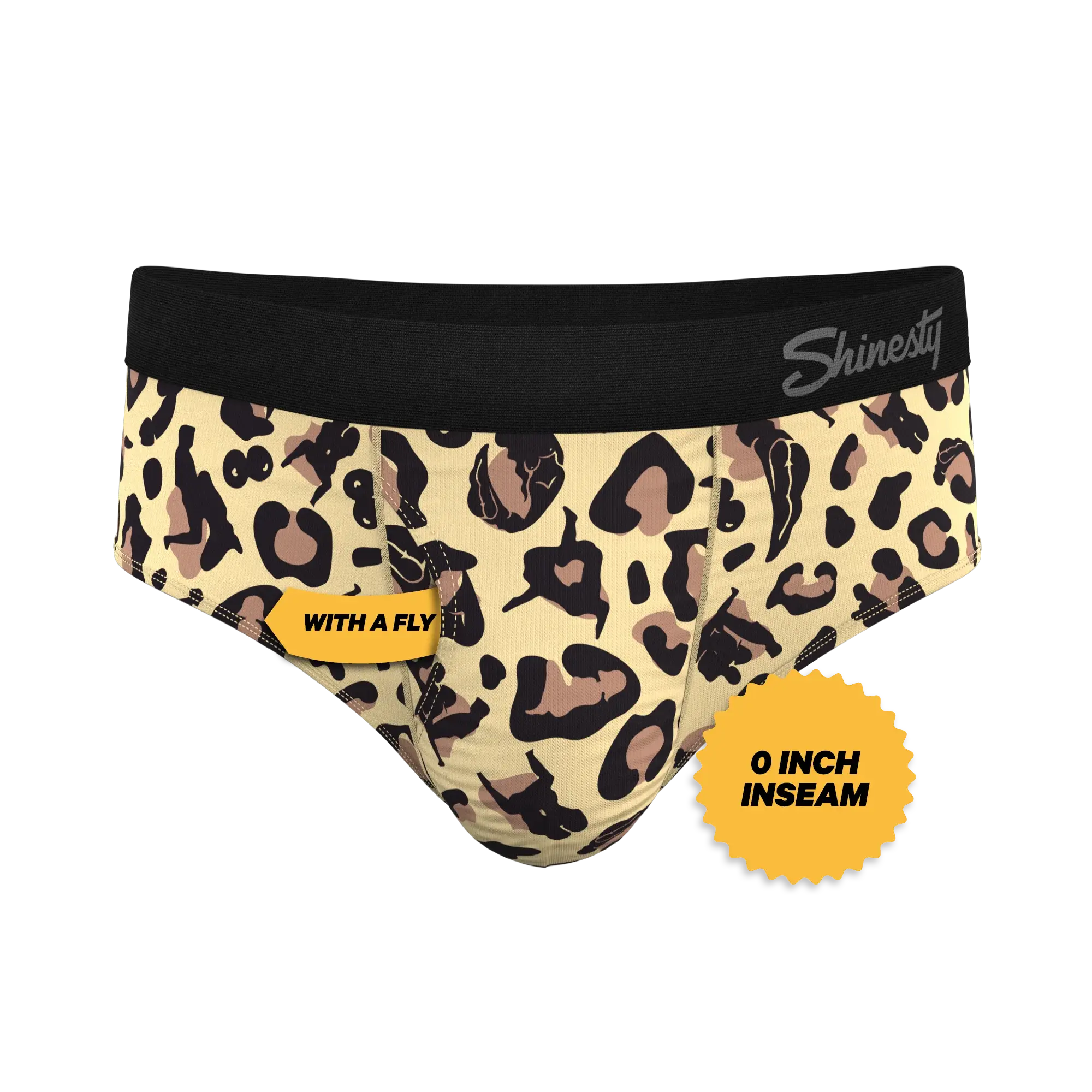 The Primal Passion | Naughty Cheetah Print Ball Hammock® Pouch Underwear Briefs - Shinesty - Flyclothing LLC