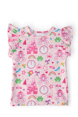 Princess & the Froggie S/S Ruffle Tee - Mila & Rose ® - Flyclothing LLC