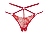 Allure Lingerie Margot Bralette & Crotchless Panty Set - Allure Lingerie - Flyclothing LLC