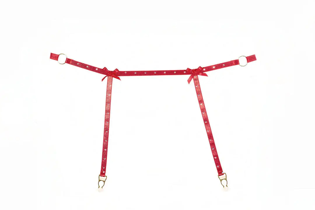 Allure Lingerie Ashley Garter & Panty Set - Allure Lingerie - Flyclothing LLC