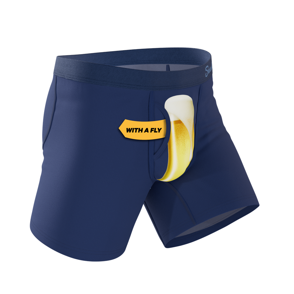 The Proper Pint | Beer Glass Ball Hammock® Pouch Underwear With Fly - Shinesty - Flyclothing LLC