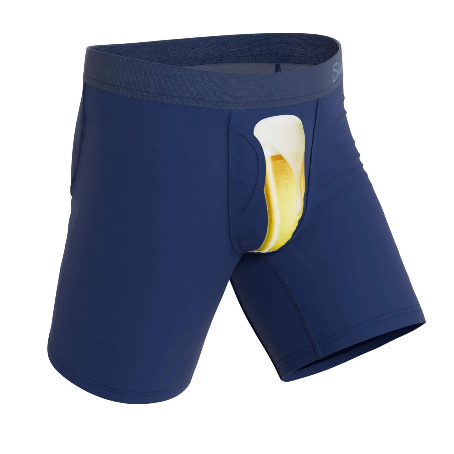 The Proper Pint | Beer Glass Long Leg Ball Hammock® Pouch Underwear With Fly - Shinesty - Flyclothing LLC